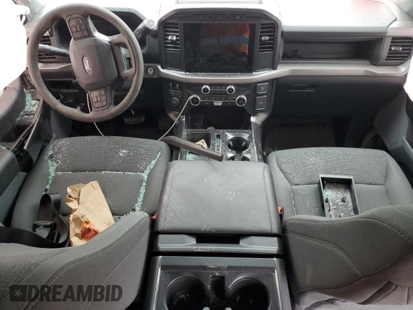 2024 Ford F-150 with VIN 1FTFW1FD4RFB40135, listed as a Copart auction lot 51074655 with Not provided miles and Salvage title. Bid and sale history available at DreamBid. Image 8.
