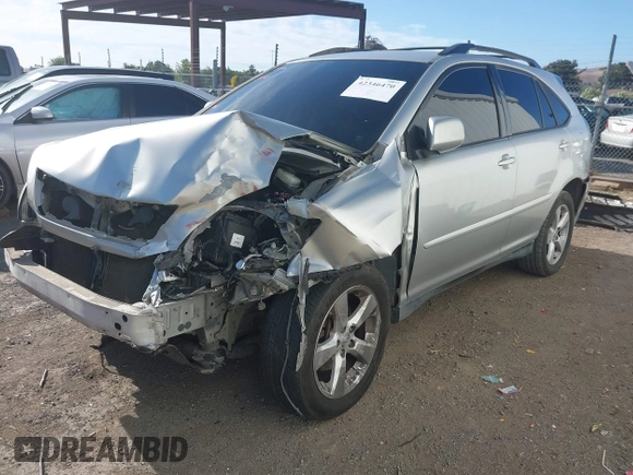 2006 Lexus RX 330 with VIN JTJGA31U260061337, listed as a IAAI auction lot 42346470 with 120,479 mi miles and . Bid and sale history available at DreamBid. Image 2.