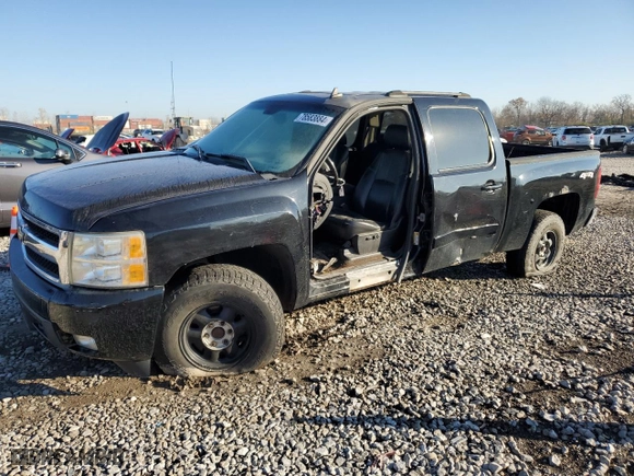 2008 Chevrolet Silverado 1500 LT w/1LT with VIN 2GCEK13M081119462, listed as a Copart auction lot 48002535 with 0 mi miles and Salvage Title. Bid and sale history available at carsss.com. Image 1.