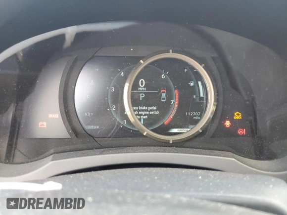 2014 Lexus IS 250 with VIN JTHBF1D2XE5033380, listed as a Copart auction lot 51100755 with 112,707 mi miles and Salvage Title. Bid and sale history available at DreamBid. Image 9.
