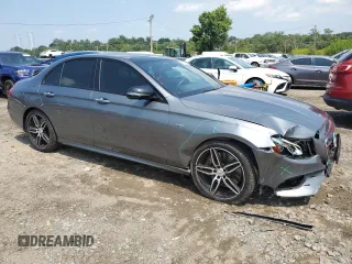 2019 Mercedes-Benz E-Class AMG E 53 with VIN WDDZF6BB8KA492786, listed as a Copart auction lot 65782634 with 73,005 mi miles and Salvage Title. Bid and sale history available at carsss.com. Image 4.