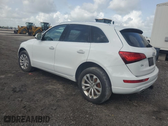 2015 Audi Q5 Premium Plus with VIN WA1LFAFP9FA047708, listed as a Copart auction lot 57960435 with Not provided miles and Clean title. Bid and sale history available at DreamBid. Image 2.