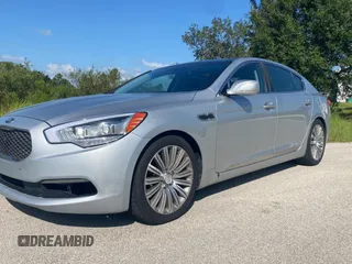 2015 Kia K900 Premium с VIN KNALU4D44F6027128, выставлен на аукционе Copart как лот 67009425 с пробегом 103 597 миль миль и Чистый • Clean title. История ставок и продаж доступна на DreamBid. Изображение 2.