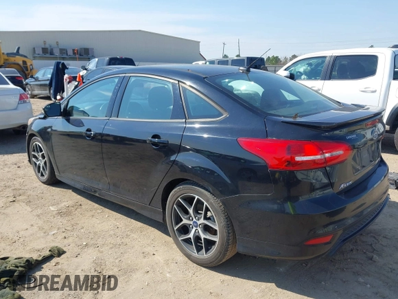 2016 Ford Focus SE with VIN 1FADP3F25GL344302, listed as a IAAI auction lot 41690335 with 43,143 mi miles. Bid and sale history available at carsss.com. Image 3.