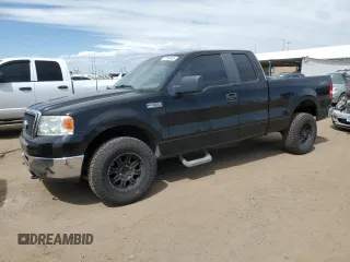 2007 Ford F-150 XLT with VIN 1FTPX14V27FA24233, listed as a Copart auction lot 57794625 with 115,245 mi miles and Salvage title. Bid and sale history available at DreamBid. Image 1.