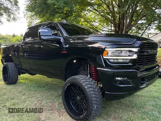 2024 Ram 2500 Laramie with VIN 3C6UR5FL9RG117209, listed as a Copart auction lot 64696495 with 47,038 mi miles and Clean title. Bid and sale history available at DreamBid. Image 1.