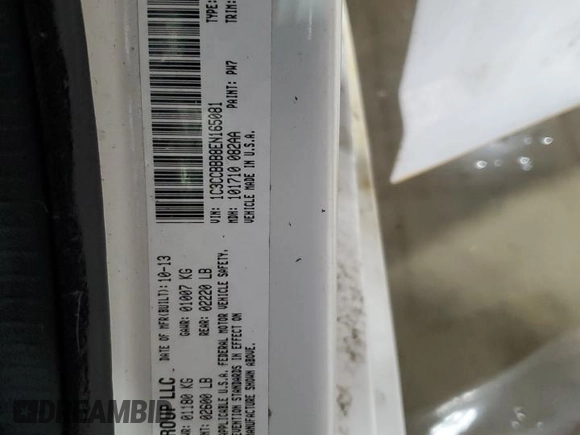 2014 Chrysler 200 Touring with VIN 1C3CCBBB8EN165081, listed as a Copart auction lot 52068745 with 146,959 mi miles and Salvage Title. Bid and sale history available at carsss.com. Image 12.