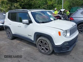 2016 Jeep Renegade Limited z VIN ZACCJADT7GPC85093, wystawiony jako IAAI lot #42075841 z przebiegiem 108 882 mil mil oraz . Historia ofert i sprzedaży dostępna na DreamBid. Obrazek 1.