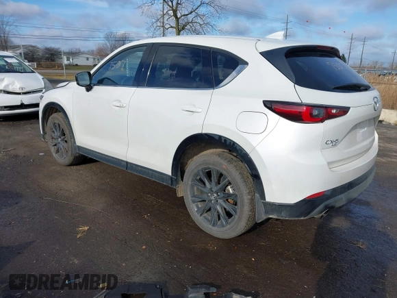 2024 Mazda CX-5 2.5 Carbon Turbo with VIN JM3KFBAY5R0425970, listed as a IAAI auction lot 41187507 with 8,851 mi miles. Bid and sale history available at carsss.com. Image 3.