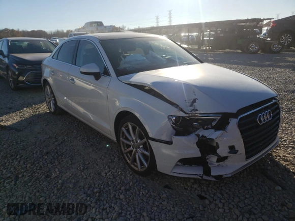 2015 Audi A3 1.8T Premium Plus with VIN WAUCCGFF1F1007242, listed as a Copart auction lot 66384951 with 58,164 mi miles. Bid and sale history available at carsss.com. Image 1.