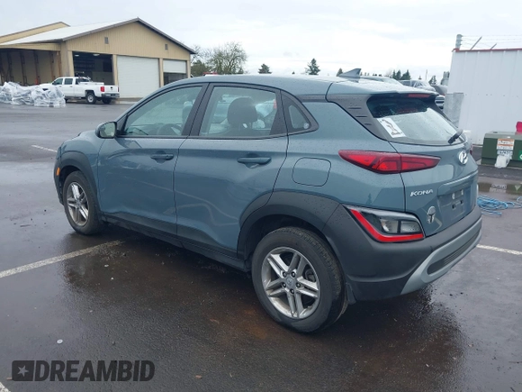 2022 Hyundai Kona SE with VIN KM8K2CAB3NU839432, listed as a IAAI auction lot 41772947 with 32,353 mi miles. Bid and sale history available at carsss.com. Image 3.