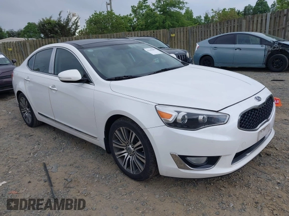 2014 Kia Cadenza Premium with VIN KNALN4D74E5132134, listed as a IAAI auction lot 42245085 with 332,613 mi miles and . Bid and sale history available at DreamBid. Image 1.