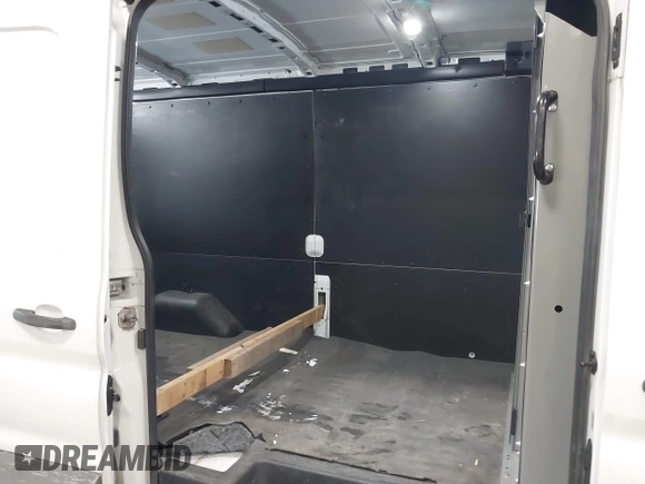 2020 Ford Transit Cargo with VIN 1FTBR1C81LKA51182, listed as a IAAI auction lot 41394738 with 133,626 mi miles. Bid and sale history available at carsss.com. Image 8.