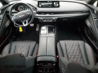 2024 Genesis G80 3.5T Sport with VIN KMTGB4SD8RU205301, listed as a Copart auction lot 77671514 with 11,994 mi miles and Salvage Title. Bid and sale history available at carsss.com. Image 8.