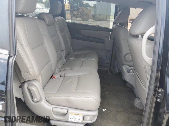 2014 Honda Odyssey EX-L with VIN 5FNRL5H68EB098207, listed as a Copart auction lot 66700024 with 161,701 mi miles and Salvage Title. Bid and sale history available at DreamBid. Image 11.