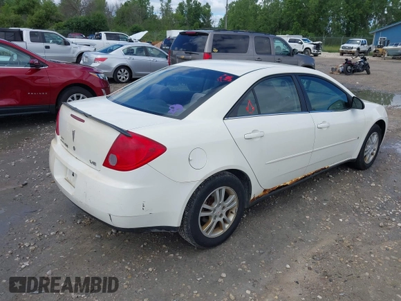 2006 Pontiac G6 6-Cyl with VIN 1G2ZG558664267759, listed as a IAAI auction lot 42762913 with 197,857 mi miles and . Bid and sale history available at DreamBid. Image 4.