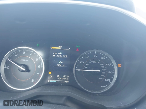 2018 Subaru Crosstrek Limited с VIN JF2GTAMCXJH284872, выставлен на аукционе IAAI как лот 41759710 с пробегом 104 444 миль миль и . История ставок и продаж доступна на DreamBid. Изображение 15.