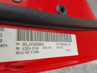2009 Dodge Challenger R/T z VIN 2B3LJ54T89H588042, wystawiony jako IAAI lot #42122055 z przebiegiem Nie podano mil oraz . Historia ofert i sprzedaży dostępna na DreamBid. Obrazek 9.