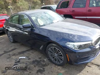 2019 BMW 5 Series 530i xDrive with VIN WBAJA7C50KWW48792, listed as a IAAI auction lot 41840161 with 58,313 mi miles. Bid and sale history available at carsss.com. Image 1.