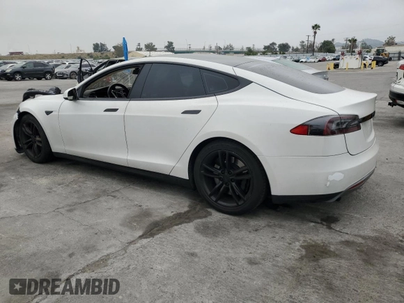 2013 Tesla Model S with VIN 5YJSA1DN4DFP13718, listed as a Copart auction lot 53118285 with Not Provided miles and Salvage Title. Bid and sale history available at carsss.com. Image 2.
