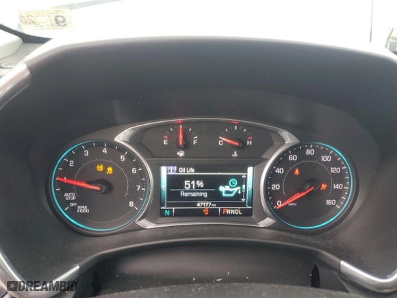 2018 Chevrolet Equinox Premier with VIN 2GNAXVEVXJ6326101, listed as a Copart auction lot 84187174 with 47,177 mi miles and Salvage Title. Bid and sale history available at carsss.com. Image 9.