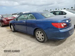 2008 Chrysler Sebring Limited with VIN 1C3LC65M18N300491, listed as a Copart auction lot 74578424 with 0 mi miles and Salvage Title. Bid and sale history available at carsss.com. Image 2.