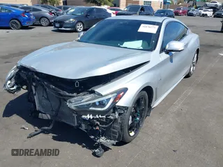 2018 Infiniti Q60 Luxe with VIN JN1EV7EK9JM340755, listed as a IAAI auction lot 41870273 with 82,275 mi miles and . Bid and sale history available at carsss.com. Image 17.