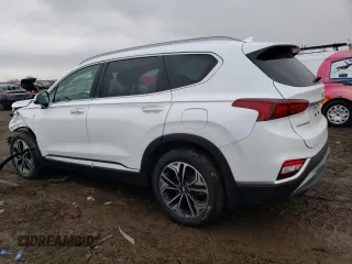2019 Hyundai Santa Fe Ultimate with VIN 5NMS5CAA5KH107101, listed as a Copart auction lot 36755253 with 43,696 mi miles. Bid and sale history available at carsss.com. Image 2.