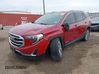 2019 GMC Terrain SLT with VIN 3GKALPEV0KL177778, listed as a IAAI auction lot 41208539 with 111,658 mi miles. Bid and sale history available at carsss.com. Image 2.