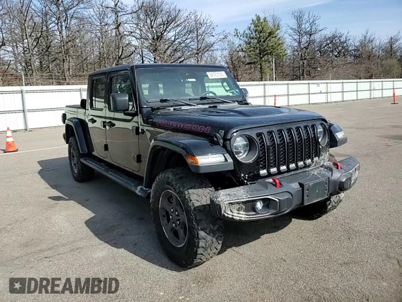 2020 Jeep Gladiator Rubicon with VIN 1C6JJTBG3LL112251, listed as a Copart auction lot 54123125 with Not provided miles and Salvage title. Bid and sale history available at DreamBid. Image 13.