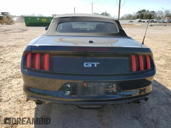 2015 Ford Mustang GT Premium with VIN 1FATP8FF0F5332038, listed as a Copart auction lot 48799725 with 105,866 mi miles and Salvage Title. Bid and sale history available at DreamBid. Image 6.