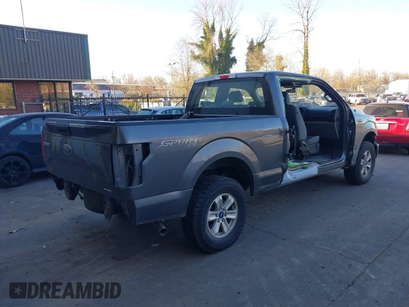 2015 Ford F-150 XLT with VIN 1FTEX1E88FKF22622, listed as a IAAI auction lot 41402747 with 214,667 mi miles. Bid and sale history available at carsss.com. Image 4.