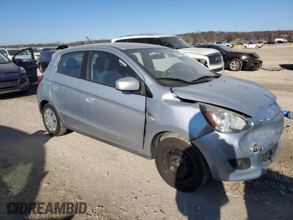 2015 Mitsubishi Mirage DE с VIN ML32A3HJ2FH048049, выставлен на аукционе Copart как лот 84293544 с пробегом 110 241 миль миль и Списание • Salvage title. История ставок и продаж доступна на DreamBid. Изображение 4.