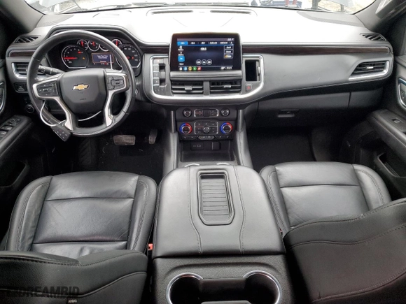 2021 Chevrolet Suburban LT with VIN 1GNSKCKD5MR382216, listed as a Copart auction lot 80243284 with 121,332 mi miles and Salvage Title. Bid and sale history available at carsss.com. Image 8.