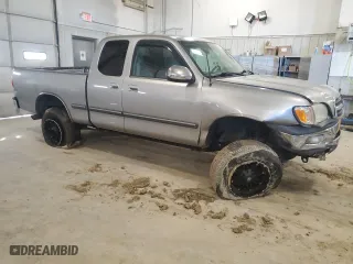 2002 Toyota Tundra SR5 with VIN 5TBRT34112S243196, listed as a Copart auction lot 46224555 with 0 mi miles and Salvage Title. Bid and sale history available at carsss.com. Image 4.