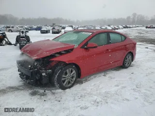 2017 Hyundai Elantra SE with VIN 5NPD84LF9HH210712, listed as a Copart auction lot 46064935 with 64,867 mi miles and Salvage Title. Bid and sale history available at carsss.com. Image 1.