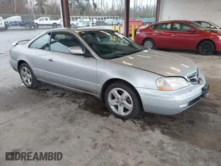 2001 Acura CL Type S with VIN 19UYA426X1A018396, listed as a IAAI auction lot 41480490 with 183,217 mi miles. Bid and sale history available at carsss.com. Image 1.