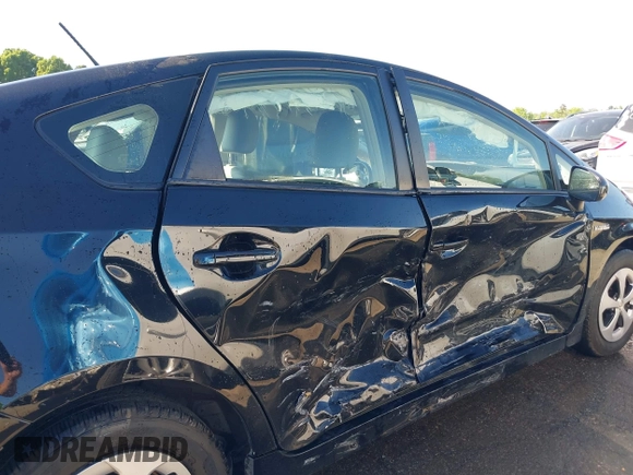 2013 Toyota Prius One with VIN JTDKN3DU5D1721701, listed as a IAAI auction lot 42039097 with 167,497 mi miles and . Bid and sale history available at DreamBid. Image 6.