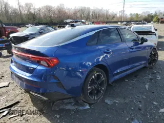2021 Kia K5 GT-Line with VIN 5XXG64J27MG057806, listed as a Copart auction lot 49326135 with 44,642 mi miles and Salvage Title. Bid and sale history available at carsss.com. Image 3.