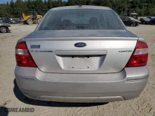 2007 Ford Five Hundred Limited with VIN 1FAFP25187G113818, listed as a Copart auction lot 74110814 with 0 mi miles and Salvage Title. Bid and sale history available at carsss.com. Image 6.