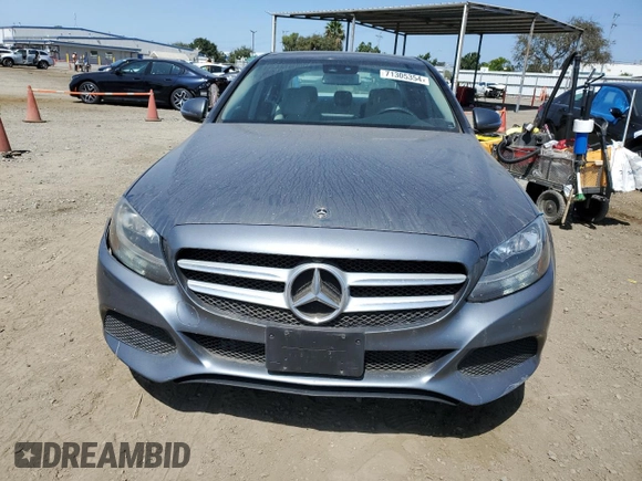 2017 Mercedes-Benz C 350e with VIN 55SWF4HB9HU233747, listed as a Copart auction lot 71305354 with 82,978 mi miles and Salvage Title. Bid and sale history available at DreamBid. Image 5.