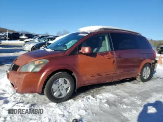 2005 Nissan Quest SE with VIN 5N1BV28U15N130663, listed as a Copart auction lot 45721195 with 173,031 mi miles and Clean Title. Bid and sale history available at carsss.com. Image 1.