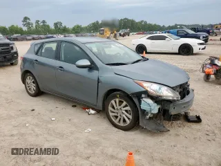 2012 Mazda 3 i Touring z VIN JM1BL1L70C1580749, wystawiony jako Copart lot #58774145 z przebiegiem 147 890 mil mil oraz Szkoda całkowita • Salvage title. Historia ofert i sprzedaży dostępna na DreamBid. Obrazek 4.