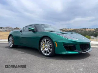 2017 Lotus Evora z VIN SCCLMDVN4HHA20067, wystawiony jako Copart lot #76632804 z przebiegiem 30 141 mil mil oraz Szkody całkowita. Historia ofert i sprzedaży dostępna na DreamBid. Obrazek 1.