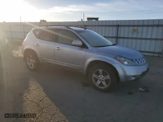 2004 Nissan Murano SL with VIN JN8AZ08T74W213835, listed as a Copart auction lot 77225604 with 210,481 mi miles and Salvage Title. Bid and sale history available at carsss.com. Image 4.