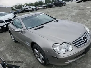 2004 Mercedes-Benz SL 500 z VIN WDBSK75F94F073670, wystawiony jako Copart lot #59083105 z przebiegiem 56 880 mil mil oraz Szkoda całkowita • Salvage title. Historia ofert i sprzedaży dostępna na DreamBid. Obrazek 4.