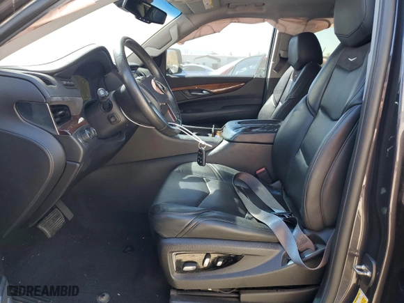 2015 Cadillac Escalade Premium with VIN 1GYS4NKJ4FR644633, listed as a Copart auction lot 68281054 with 143,470 mi miles and Salvage Title. Bid and sale history available at carsss.com. Image 7.
