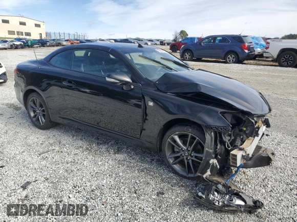 2013 Lexus IS 250 C с VIN JTHFF2C22D2527273, выставлен на аукционе Copart как лот 45405925 с пробегом Не указан миль и Списание • Salvage title. История ставок и продаж доступна на DreamBid. Изображение 4.