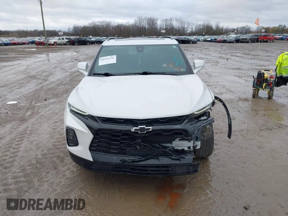 2021 Chevrolet Blazer RS z VIN 3GNKBERS7MS508086, wystawiony jako IAAI lot #40921436 z przebiegiem 66 072 mil mil oraz . Historia ofert i sprzedaży dostępna na DreamBid. Obrazek 12.