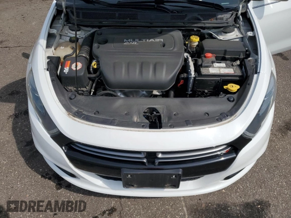 2015 Dodge Dart GT with VIN 1C3CDFEB8FD277452, listed as a Copart auction lot 61054415 with 40,714 mi miles and Salvage title. Bid and sale history available at DreamBid. Image 11.